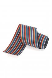 40 Pin Rainbow Ribbon IDC Kablo 1 Metre 10 Renk Dupont Kablo Flat - 5