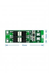 2S 20A Lityum Batarya BMS Koruma Kartı Standart Versiyon Pil Li-ion 18650 8.4V - 6