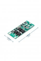 2S 20A Lityum Batarya BMS Koruma Kartı Balans Versiyon Pil Li-ion 18650 8.4V - 1