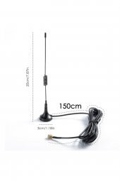 315Mhz Dış Mekan Anten Sma Erkek 1.5 Metre Kablo  3dbi 50ohm 700M - 1