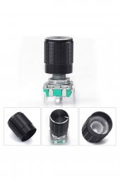 EC11 Rotary Encoder Butonlu 20 Adım Pot Başlıklı Pwm 360 Derece Döner Butonlu Dijital - 6