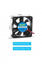 DC 12V FAN 50x50mm Soğutucu Kuluçka Ekran Kartı Cooler Pervane - 5