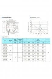 DC 12V FAN 50x50mm Soğutucu Kuluçka Ekran Kartı Cooler Pervane - 8