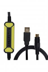 USB-SC09-FX PLC Programlama Kablosu USB RS422 Mitsubishi FX Seri - 5
