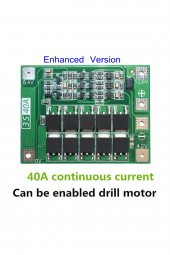 BMS 3S 40A Koruma Kartı Lityum Pil Batarya Li-ion 18650 Enhanced thumbnail 3