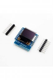 WEMOS D1 Mini Oled Shield Modül 64x48 Pixel LCD Wireless Wifi IOT - 5