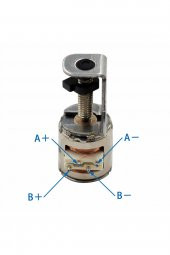 Micro Step Motor Slider Mini Micro İki Fazlı Dört Telli Minyatür Kayar Vidalı Step Motor - 6