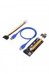 PCI Express to PCIe Adaptör Set 1x to 16x USB 3.0 Bitcoin Mining - 2