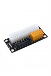 24 Pin to 4 Pin Sata 2 ATX Güç Kaynağı Birleştirici ADD2PSU Maden - 5