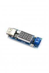 40V to 5V 2A Voltaj Düşürücü Usb Çıkış Soketi Mobil Güç Kaynağı - 3