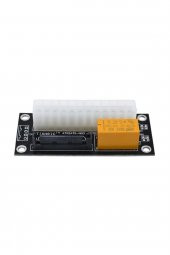 24 Pin to 4 Pin Sata 2 ATX Güç Kaynağı Birleştirici ADD2PSU Maden - 6