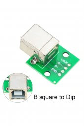 USB Type B To Dip Çevirici Pcb Usb Haberleşme Deney Prototip 5V - 3
