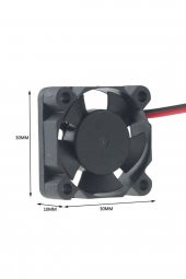 DC 5V FAN 30x30mm 3x3cm 0,2A 1800 rpm Raspberry PI 3 PI 2 Ras 3 B - 8