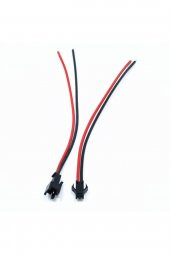 JST SM Kablo Erkek Dişi Çift 15cm 150mm  Model Uçak Helikopter Robot Lipo Lityum Lion Pil Akü Bağlantı Kablosu - 2