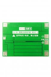 4S 40A Lityum Batarya BMS Koruma Kartı Balans Versiyon Pil Li-ion 18650 16.8V - 7