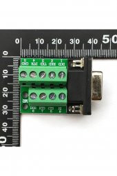 DB9 to Dip Adaptör Dişi 9 Pin RS232 COM Port Klemens Çevirici - 8
