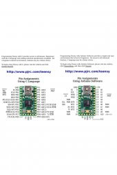 Teensy 2.0 ATmega32u4 Kit Microchip Atmel Geliştirme Kartı Arduin - 7