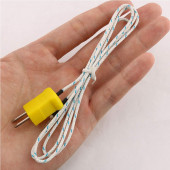 K-type TP-01 Thermocouple Sıcaklık Isı Sensör  1 Metre Prob Rtd Isıtıcı Fırın Kazan Termostat - 2