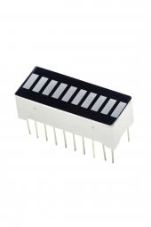 4 Renk Bar Led 10 Segment Akü Batarya Kapasite Doluluk Göstergesi - 4