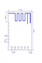 JDY-40 2.4GHz Kablosuz Seri Alıcı Verici Transceiver Modülü  120 Metre Serial Port Rf Uzaktan - 8