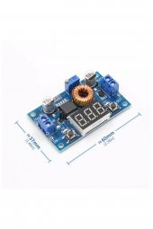 XL4015 Voltmetreli 5A Voltaj Düşürücü Ayarlanabilir Güç Kaynağı - 8