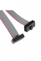 1.27mm Pitch 15cm 150mm 10 Pin IDC Flat Ribbon Kablo Programlama Data Debug Kablosu JTAG SWD ISP AVR - 2