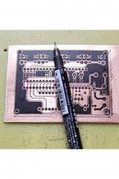Pcb Çizim Kalemi 0.5mm İnce Uç S Baskı Devre Prototip Asetat - 8
