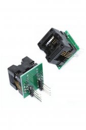 150 Mil ve 200 Mil Smd Soic8 Sop8 SO8 to Dip8 Yaylı Soket Adaptör Eeprom Flash Programlayıcı Entegre - 2