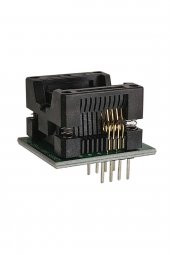 200 Mil Smd Soic8 Sop8 SO8 to Dip8 Yaylı Soket Adaptör  Eeprom Flash Programlayıcı 200mil Geniş Tip - 3