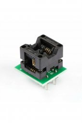 200 Mil Smd Soic8 Sop8 SO8 to Dip8 Yaylı Soket Adaptör  Eeprom Flash Programlayıcı 200mil Geniş Tip - 4
