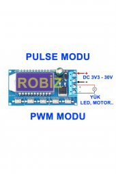 1Hz-150KHz ZK-PP2 PWM Sinyal Jeneratörü Kare Dalga  Pwm Duty - 1