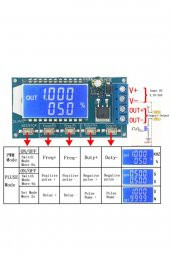 1Hz-150KHz ZK-PP2 PWM Sinyal Jeneratörü Kare Dalga  Pwm Duty - 2