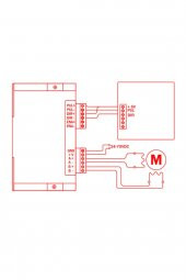 DM556 2 Faz 50V 5.6A Step Motor Sürücü  Nema 17 / 23  CNC 3D Yazıcı Printer 25000 Microstep - 8