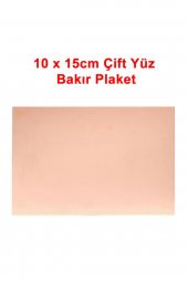 10x15cm Pcb Çift Yüz Bakır Plaket Baskı Elektronik Devre Prototip - 1