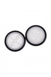 29mm Mini Rubber Tekerlek 2mm Mil Uyumlu Robot Oyuncak Wheel - 7