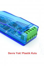 Plastik USB Rs485 Devre Kutusu Şeffaf Elektronik Proje Ürün Rs232 Rs485 Shell Voltmetre Ampermetre - 6