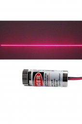 Çizgi Lazer Modül Kırmızı 650nm 3-5V 5mW 650nm Pointer Lens Odak - 2