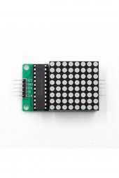 MAX7219 Nokta Led Matris Modül  Dot Matrix 5V Ortak Katot 8x8 64 Nokta Led Ekran Saat - 3