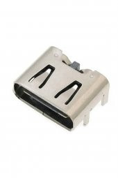 Type-C Usb Soket 6 Pin Smd USB 3.1 Cep Telefonu Elektronik Cihaz Usb Port Konnektör Şarj Soketi Dişi - 2