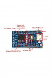STM8S103F3P6 Geliştirme Kartı ST 8 Bit Microkontroler Kit - 5