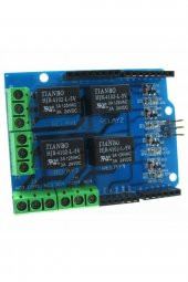 Arduino 4 Kanal Röle Shield  DC 24V 3A - 5