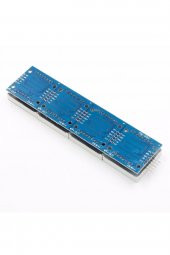 MAX7219 4 Adet 8x8 64 Nokta Led Matrix Modül  Dot Matrix 5V Ortak Katot Led Ekran Saat - 7