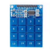 TTP229 16 Buton Dokunmatik Sensör Modülü Kapasitif Dijital Tuş Algılayıcı Anahtar Keypad Keyboard HMI Menü - 2