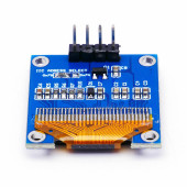 0.96 Inch Mavi Oled Lcd Modül 128x64 Pixel IIC I2C Seri 0.96 Ekran Gösterge SSD1306 3.3V 5V Matrix Display - 2