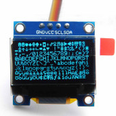 0.96 Inch Mavi Oled Lcd Modül 128x64 Pixel IIC I2C Seri 0.96 Ekran Gösterge SSD1306 3.3V 5V Matrix Display - 3