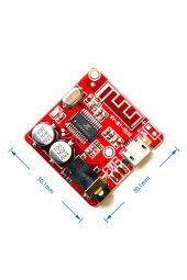XY-BT-Mini Bluetooth Kablosuz Ses Müzik Mp3 Çalar Amfilikatörlü - 1