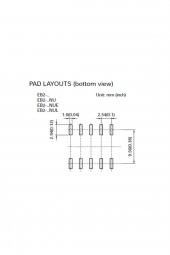5V EB2-5NU SMD Röle DPDT 1A EB2 Series Non Latching Low Signal - 4