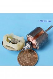 XGM-RA DC Motor 2100 Rpm Micro Akım Nikel Kaplama Metal Fırça - 7