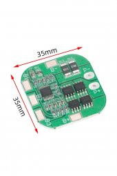 4S 20A Lityum Batarya BMS Koruma Kartı Pil Li-ion 18650 16.8V  2 - 8