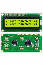 1602A 2x16 Yeşil Karakter LCD Modül  Display Ekran 5V Beyaz Arka ışık 16X2 16 X 2 Standart Sol Üst - 5